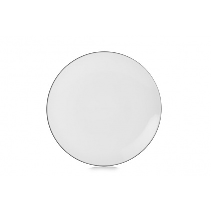 2x REVOL Equinoxe dinner plate 31cm, White Cumulus